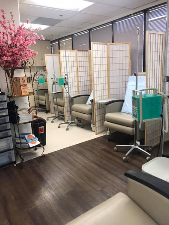 Our beautiful and comfortable Infusion Center 